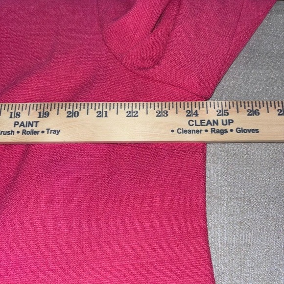 The Tog Shop Womens Pink Textured Button Front Blazer Jacket 18W - Picture 4 of 8